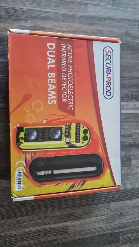 Securi Prod Dual 60M Perimeter Beam IR Set BD123