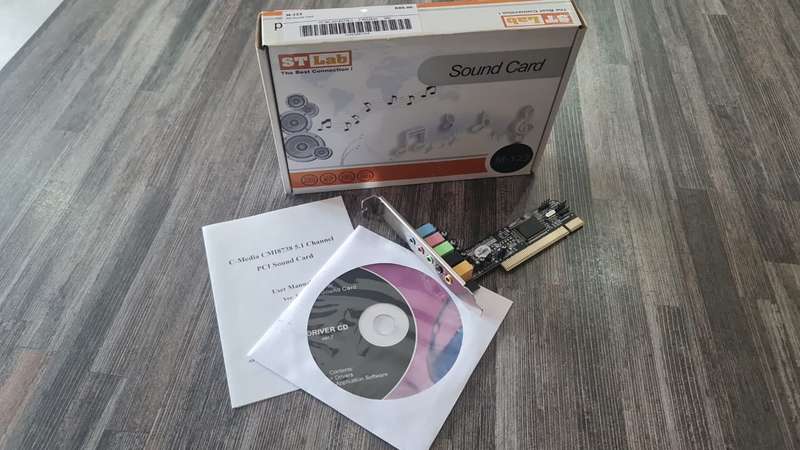 M-123 ST Lab M-123 5.1 Channel PCI 16-bit Sound Card