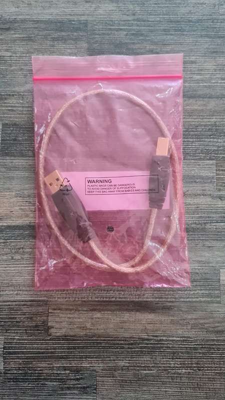 GoldX Hi-Speed USB 2.0 Device Cable, 0.5M 24K gold Printer Cable