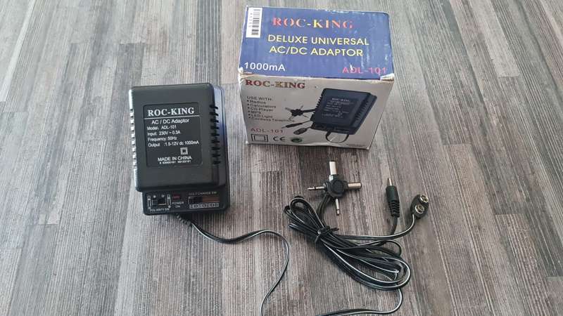 Rock-King 1000mA Universal Ac/dc Adaptor Adl-101