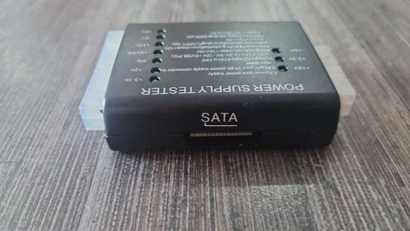 POWER SUPPLY VOLTAGE TESTER ATX, BTX, ITX