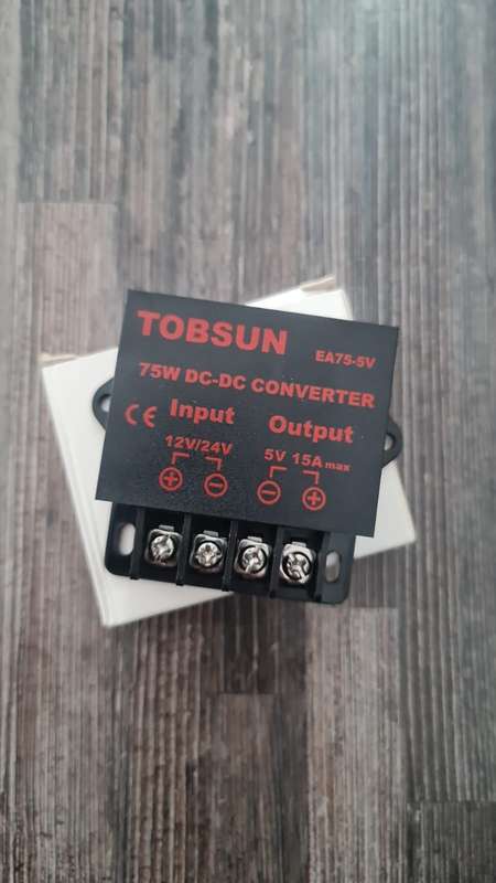 DC 12V 24V to 5V 15A 75W Converter DC Voltage Reducer Regulator Step Down Buck Converter PSU