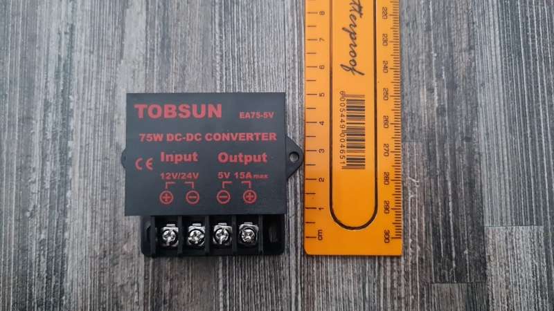 DC 12V 24V to 5V 15A 75W Converter DC Voltage Reducer Regulator Step Down Buck Converter PSU