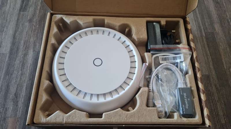 MikroTik cAP XL ac Dual Band 1200Mbps WiFi 5 Ceiling AP | RBcAPGi-5acD2nD-XL