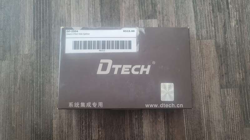 DF-2504 Dtech 4 Port VGA Splitter