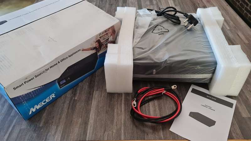 Mecer 1200VA 720W 12V Inverter - 1 Battery Required