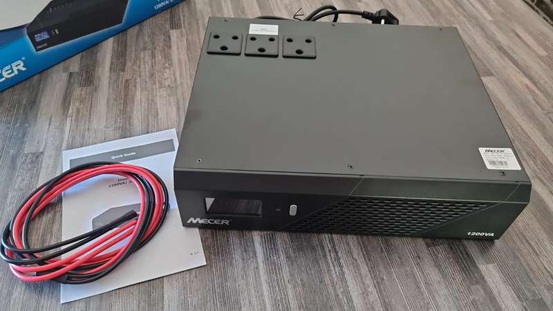 Mecer 1200VA 720W 12V Inverter - 1 Battery Required