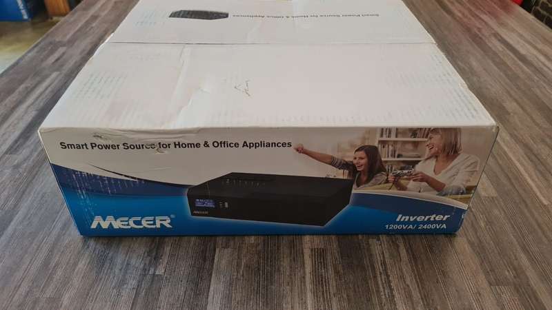 Mecer 1200VA 720W 12V Inverter - 1 Battery Required
