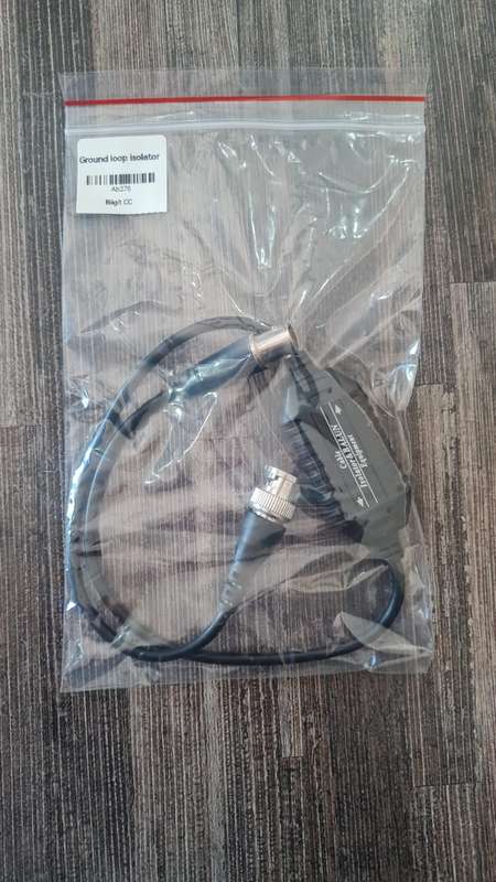 CCTV Coaxial Video Ground Loop BNC Balun Isolator