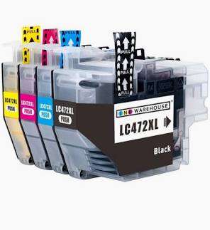 Brother LC472XL Printer Ink Cartridge Original Combo pack