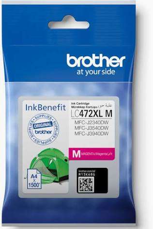 Brother LC472XL Printer Ink Cartridge Original Combo pack