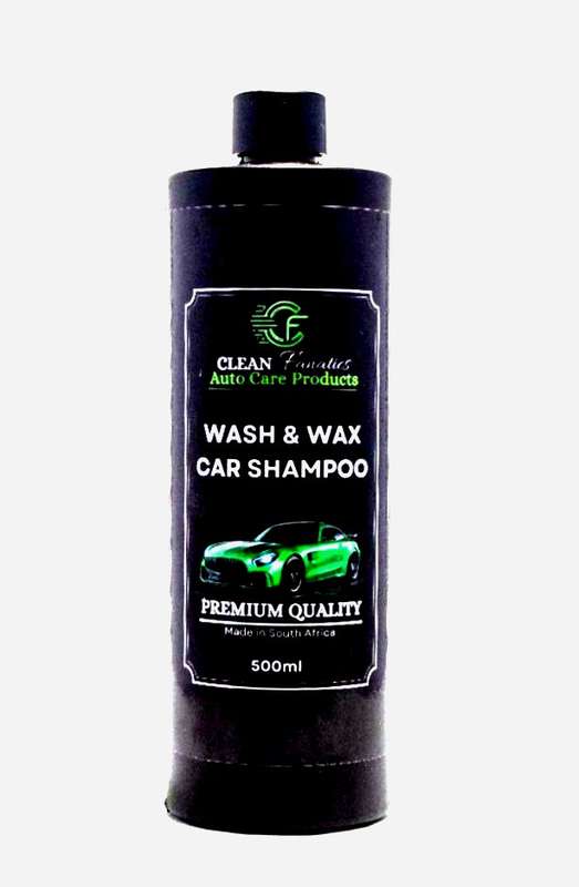 WASH & WAX Car Shampoo