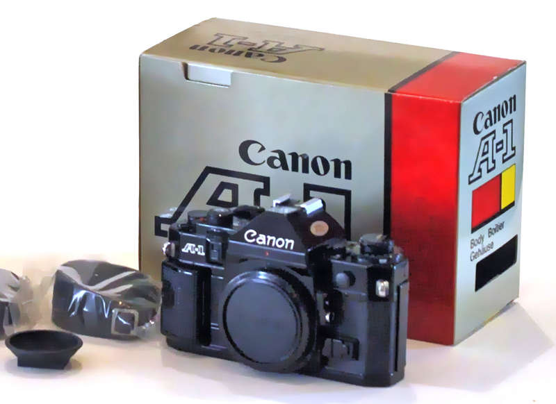 Canon A1 film camera Body