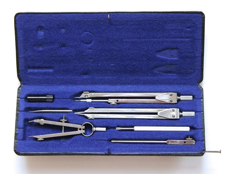 Vintage Faber-Castell 71/16 Compass Set  Made in Germany