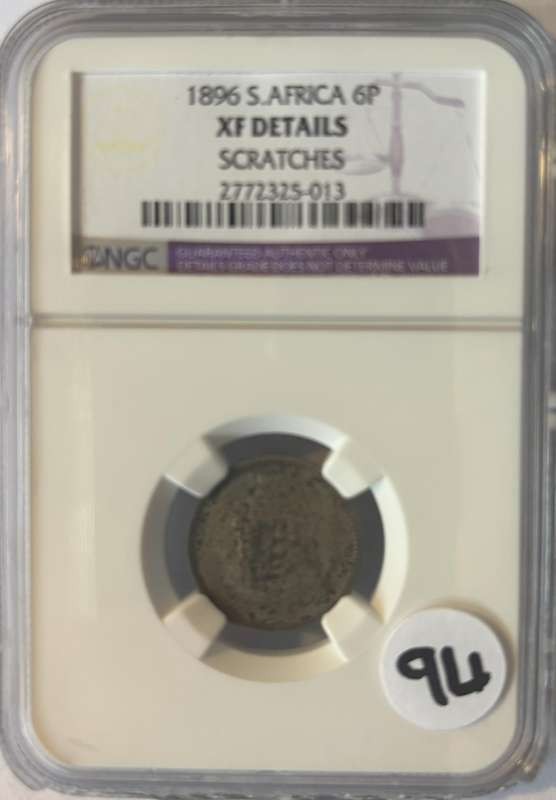 1896 South African 6P