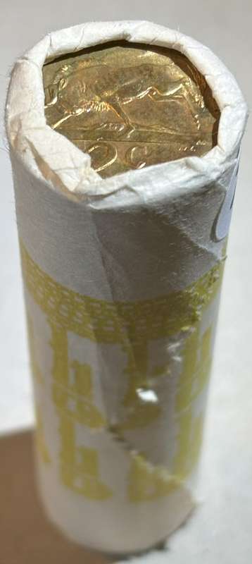 1986 two cents (still wrapped and uncirculated)