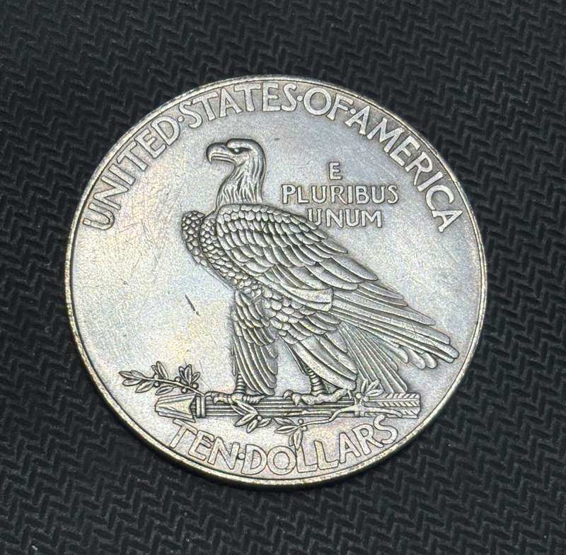 1907 American indian head $10