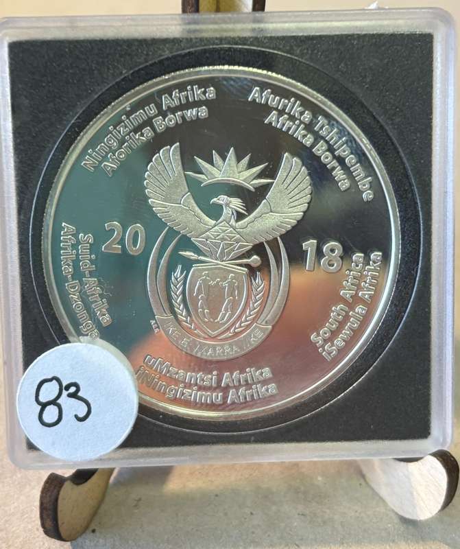 2018 R50 - Nelson Mandela Centenary (1Oz Silver)