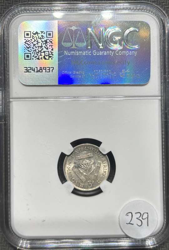 1941 South African threepence