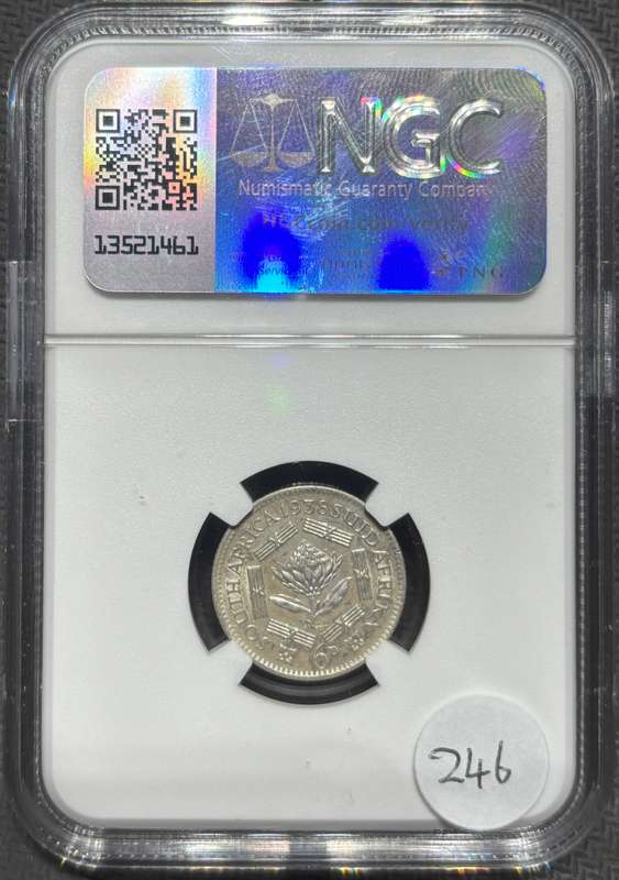 1938 South African Sixpence