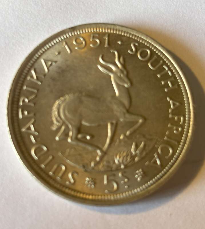 1951 5 Shilling