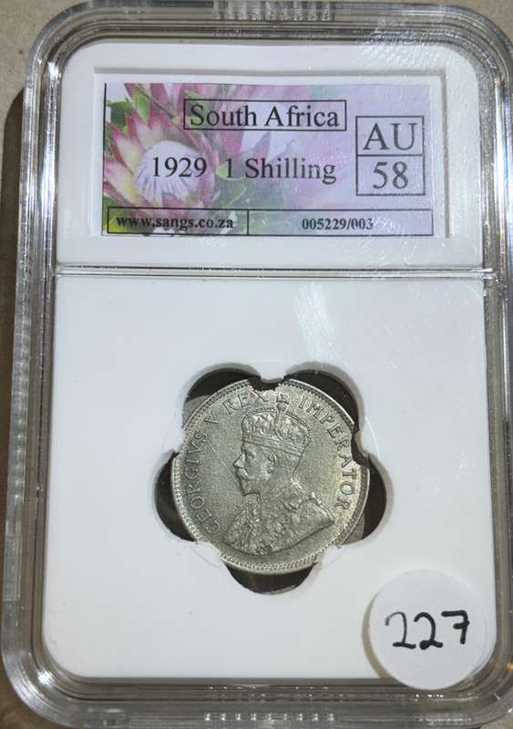 1929 One Shilling (Scarce)