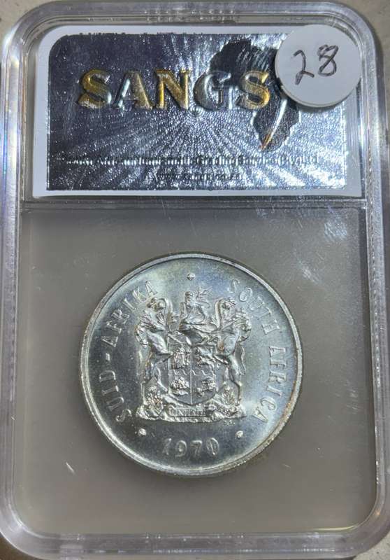 1970 South African One Rand (Silver)