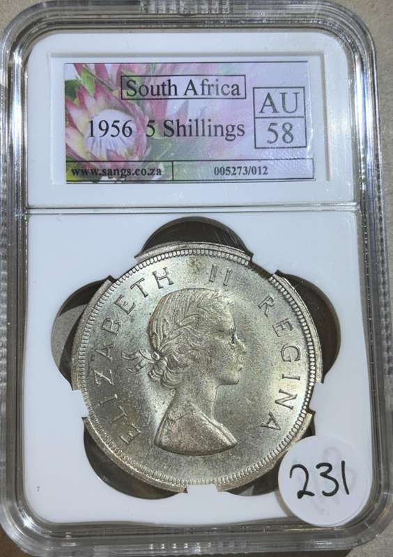 1956 Five Shilling