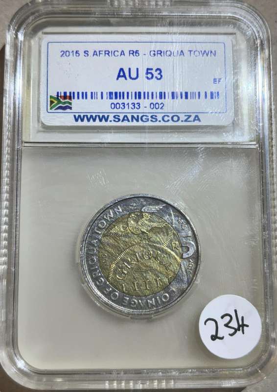 2015 South African Five Rand (Griqua Town)