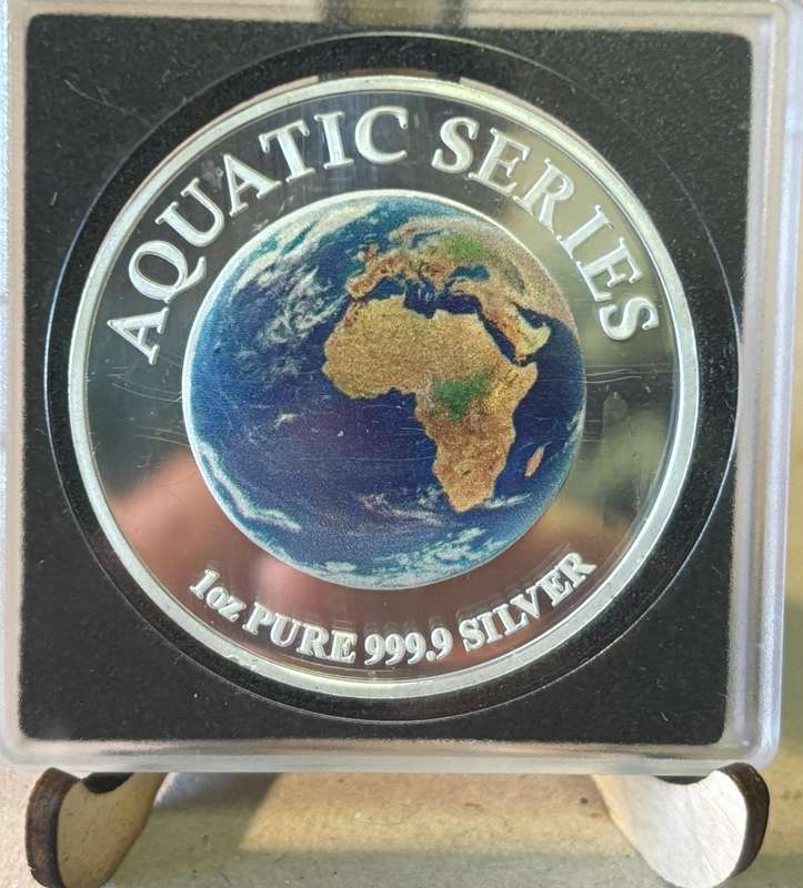 Aquatic Series Silvert coins (1Oz Silver)