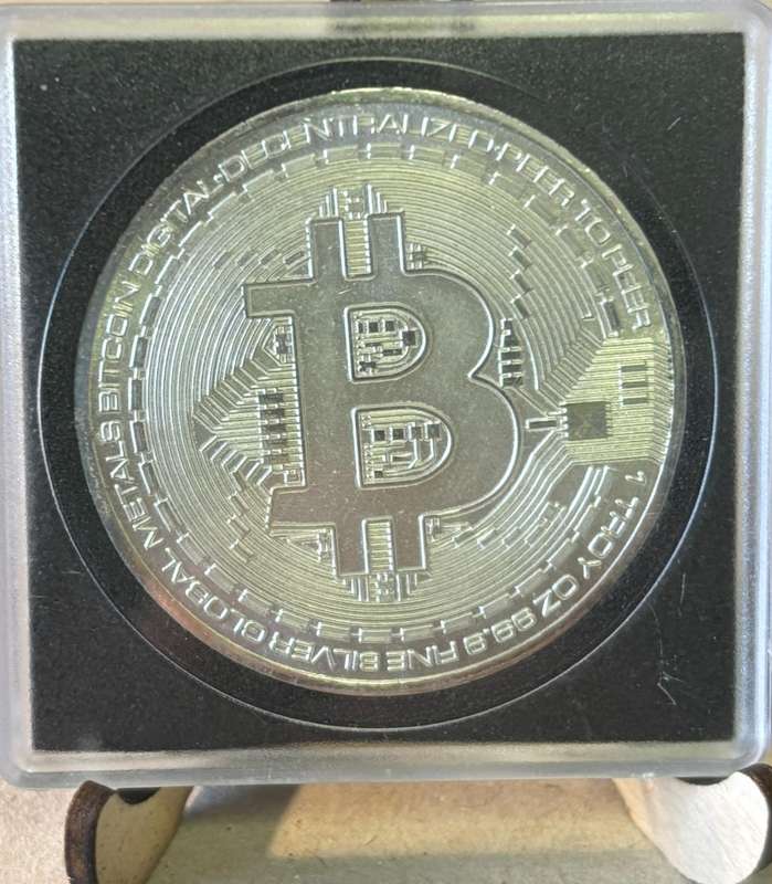 Bitcoin (1oz fine Silver)