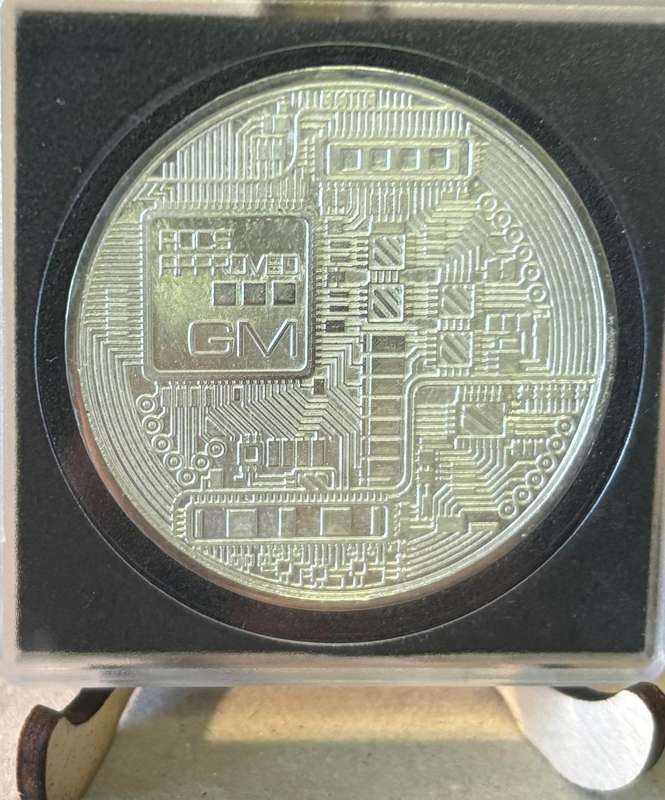 Bitcoin (1oz fine Silver)
