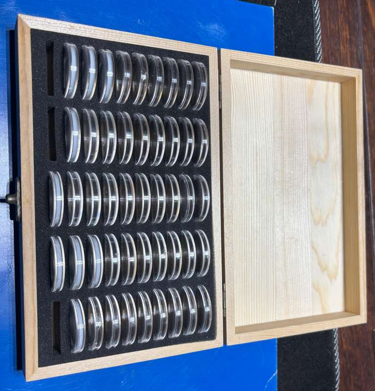 Coin collection box