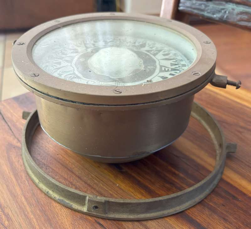 Antique Boat compass