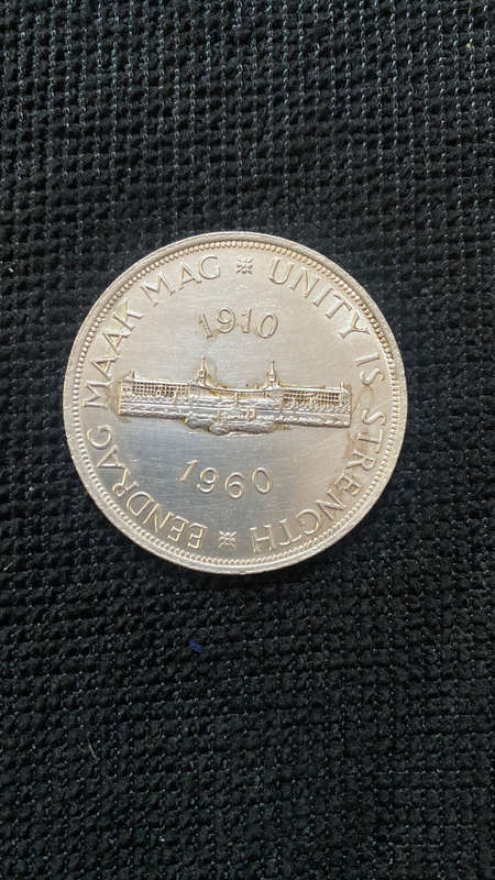 South African 5 Shilling 1960