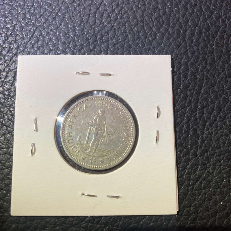 SA Union 1 Shilling 1958
