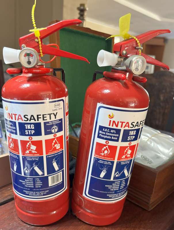 Fire extinguishers x2 (Bid for both)