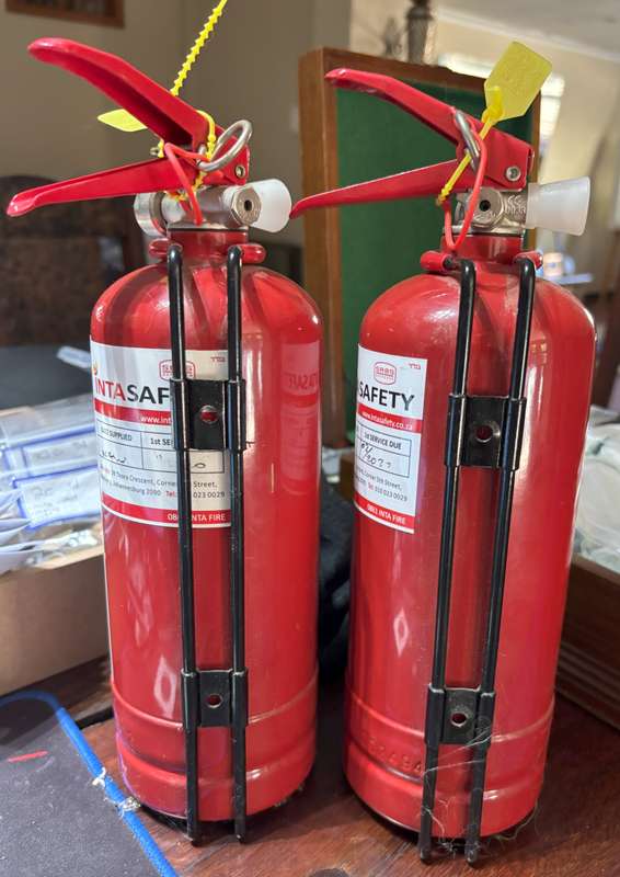 Fire extinguishers x2 (Bid for both)
