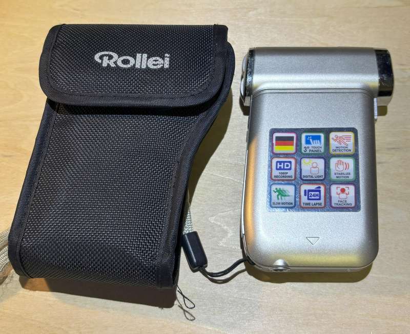 Rollei Video Camera/camera (as new in very good condition)