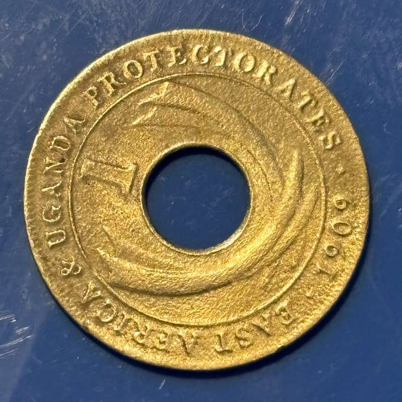 1909 East Africa one cent