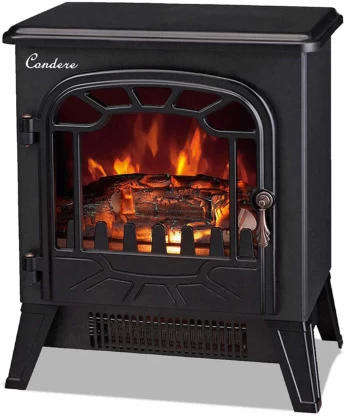 Condere Electric Fireplace Heater ZR-8003