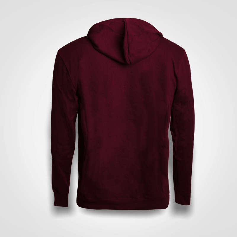 Plain Hoodies Bottle Green