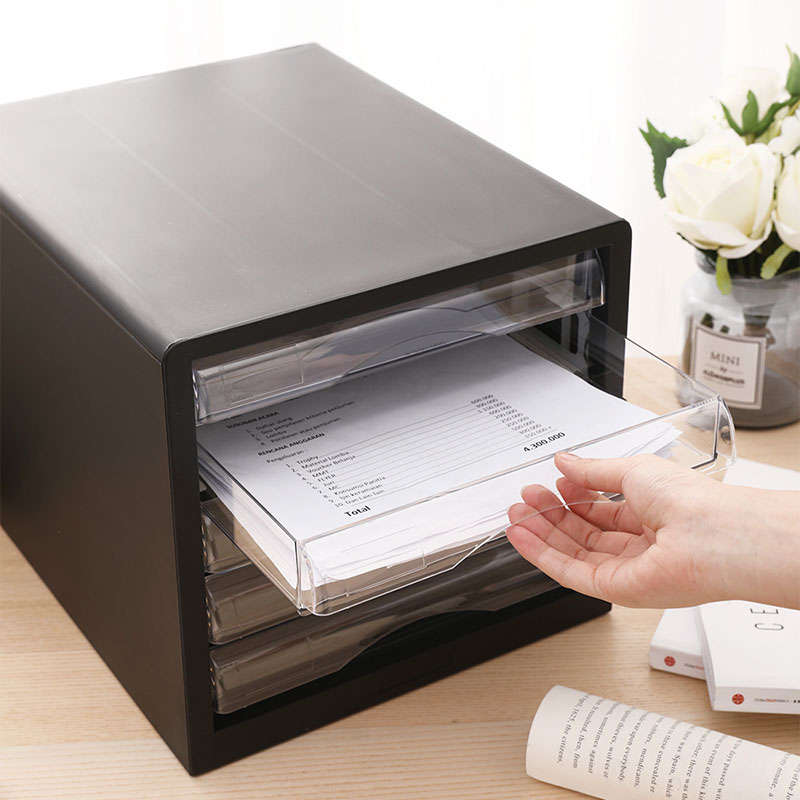 File Cabinet 5 Drawer Green