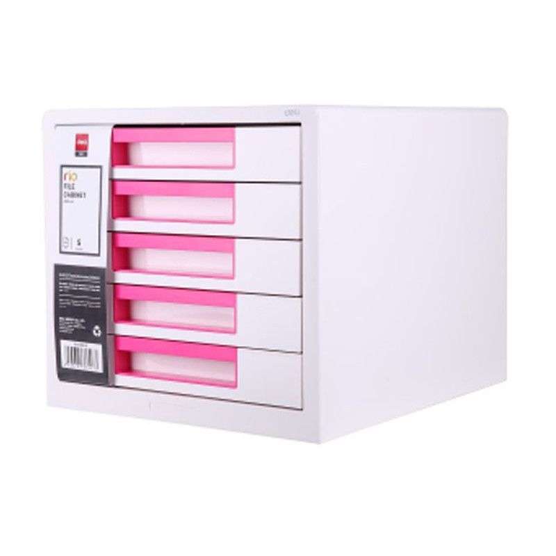 File Cabinet 5 Drawer Green