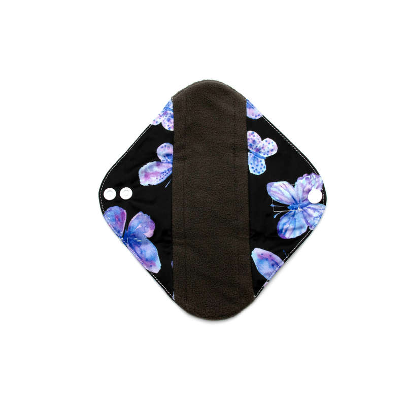 3x Small, Reusable Bamboo Charcoal Menstrual Pad Thanaps
