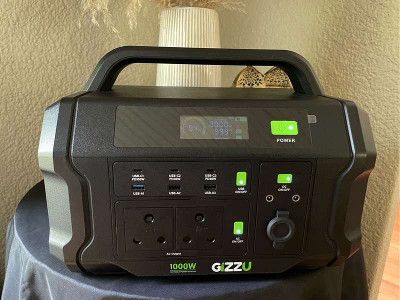 Gizzu Challenger Pro 1000W 1120Wh UPS Power Station