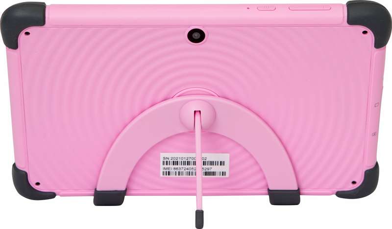 Bubblegum Junior 7 (Sim edition) Childrens Educational Tablet - PINK