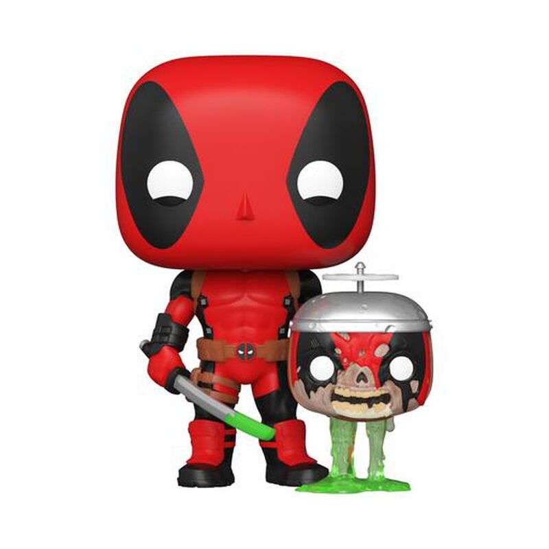 Funko Pop! Marvel Zombies: Deadpool w/ Headpool (#667)