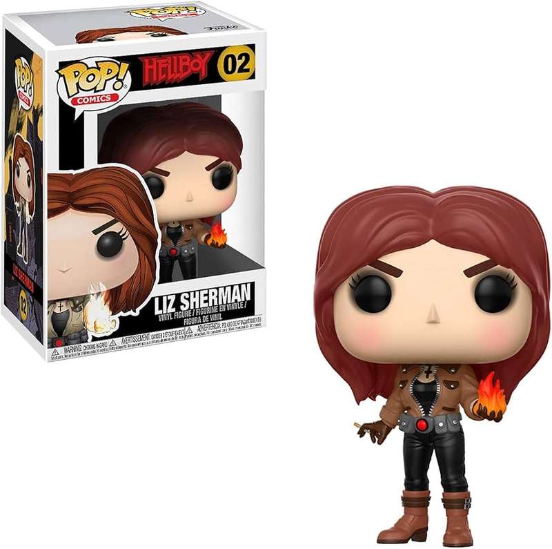 Funko Pop! Hellboy: Liz Sherman #02  Signed By Mike Magnola