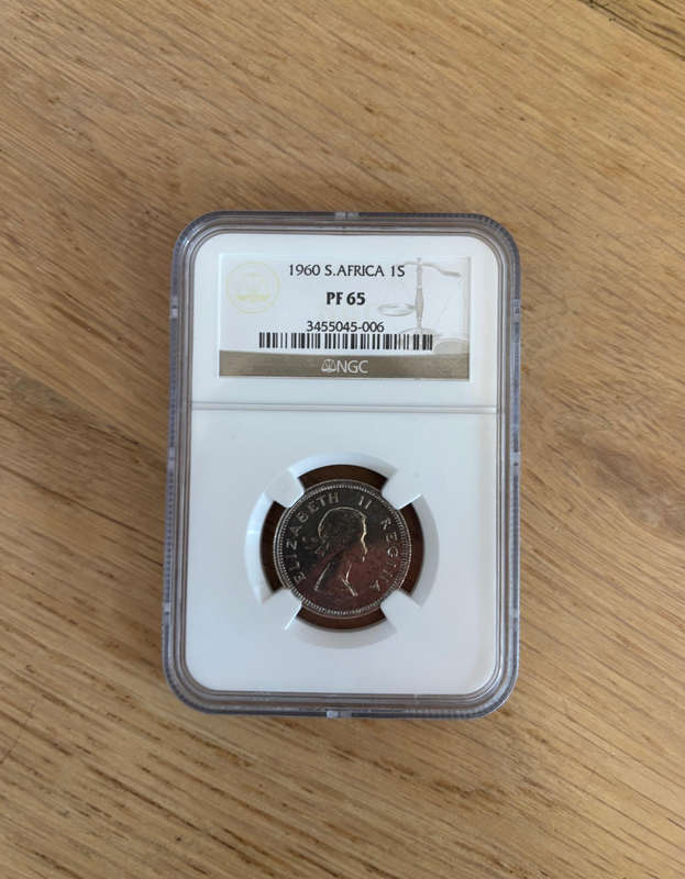 1960 1 Shilling PF 65 (UNC)